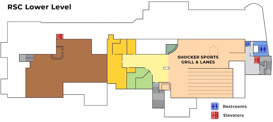 RSC lower level diagram.